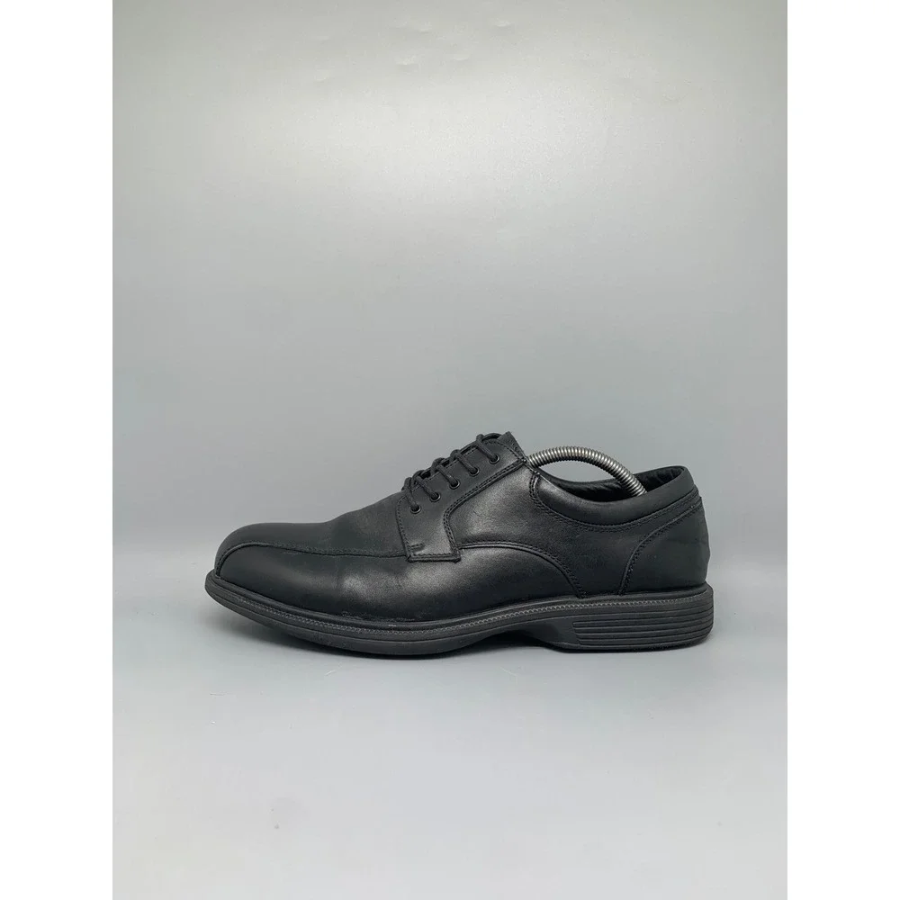 G.H. Bass Mitch Black Leather Oxford Shoes Men's Sz 10.5